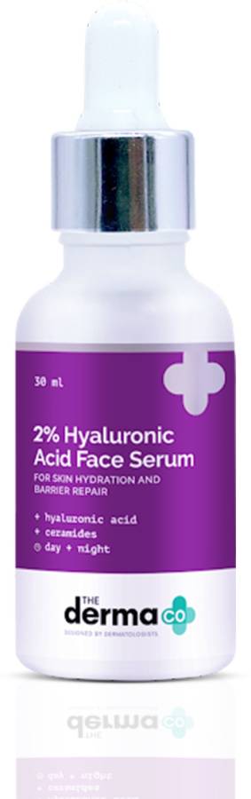 The Derma Co 2% Hyaluronic Acid Face Serum for Skin Hydration & Barrier Repair, With Hyaluronic Acid and Ceramides Price in India