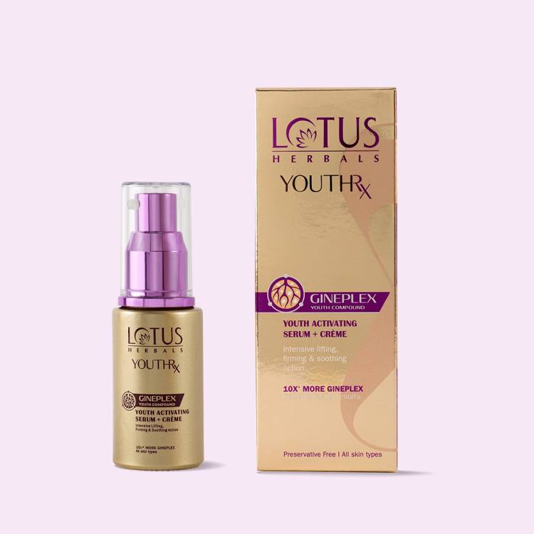 LOTUS HERBALS YouthRx Anti Ageing Activating Face Serum + Cream Price in India