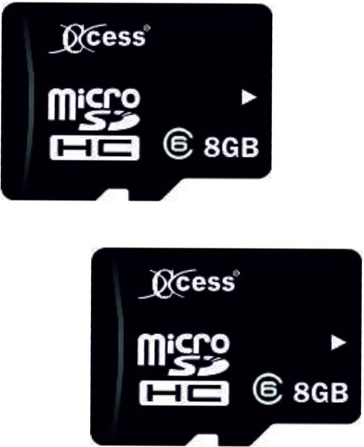 XCCESS Ultra 8 GB MicroSD Card Class 10 40 MB/s  Memory Card