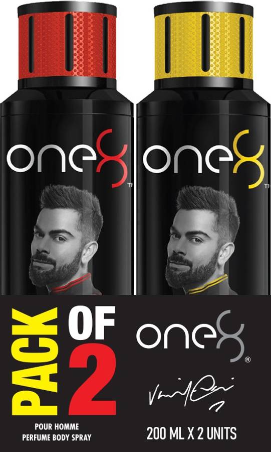 one8 by Virat Kohli Intense + Pure Perfume Body Spray Set - Men Perfume Body Spray  -  For Men