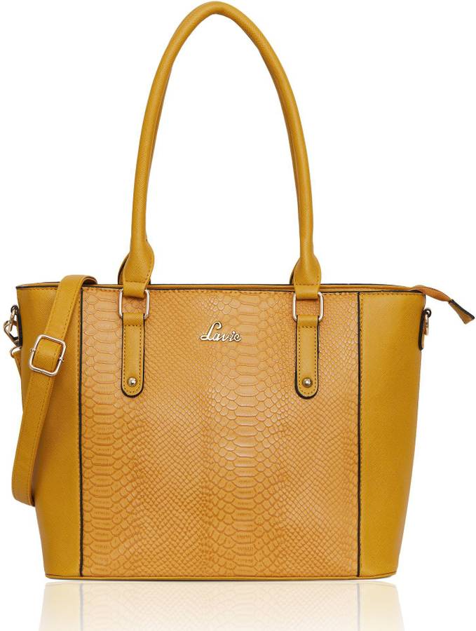 Women Yellow Tote - Medium