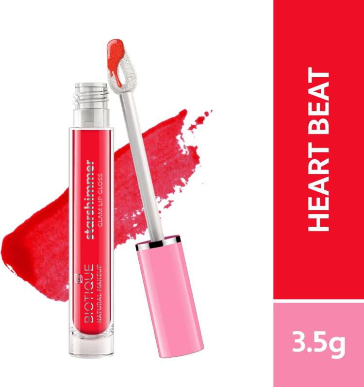 BIOTIQUE Starshimmer Glam Lipgloss, Heart Stopper Price in India