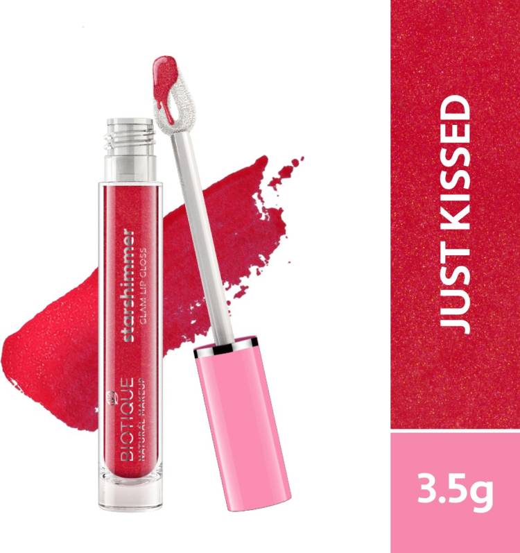 BIOTIQUE Starshimmer Glam Lipgloss, Kiss Me Quick Price in India