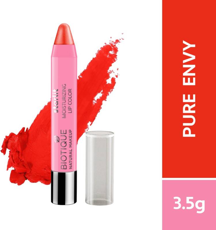 BIOTIQUE Starlit Moisturising Lipstick, Liquid Fire Price in India