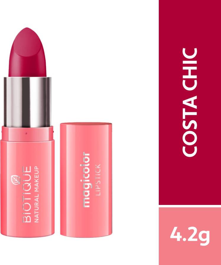 BIOTIQUE Magicolor Lipstick, Bombshell Price in India
