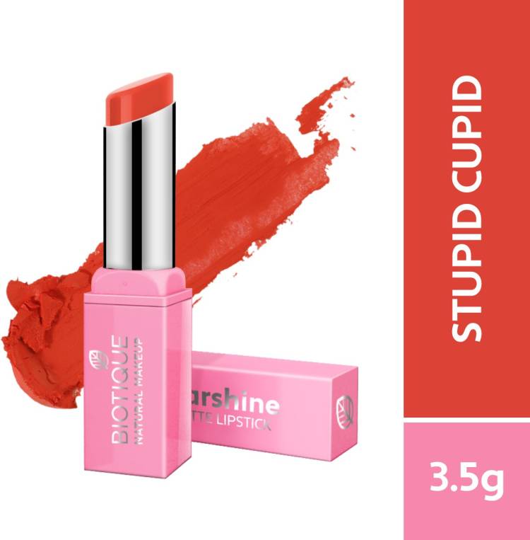 BIOTIQUE Starshine Matte Lipstick, Stupid Cupidi Price in India