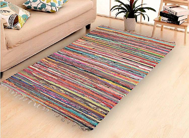 SYN STOR Multicolor Cotton Carpet