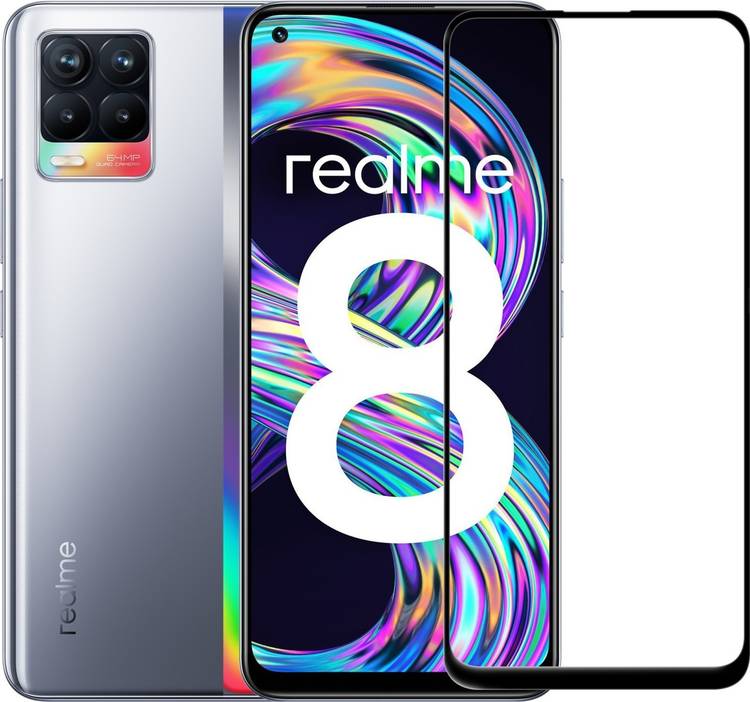 Gorilla Elite Edge To Edge Tempered Glass for Realme 8 Pro, Realme 8, Realme X7 Pro, Realme X7, Realme 7 Pro