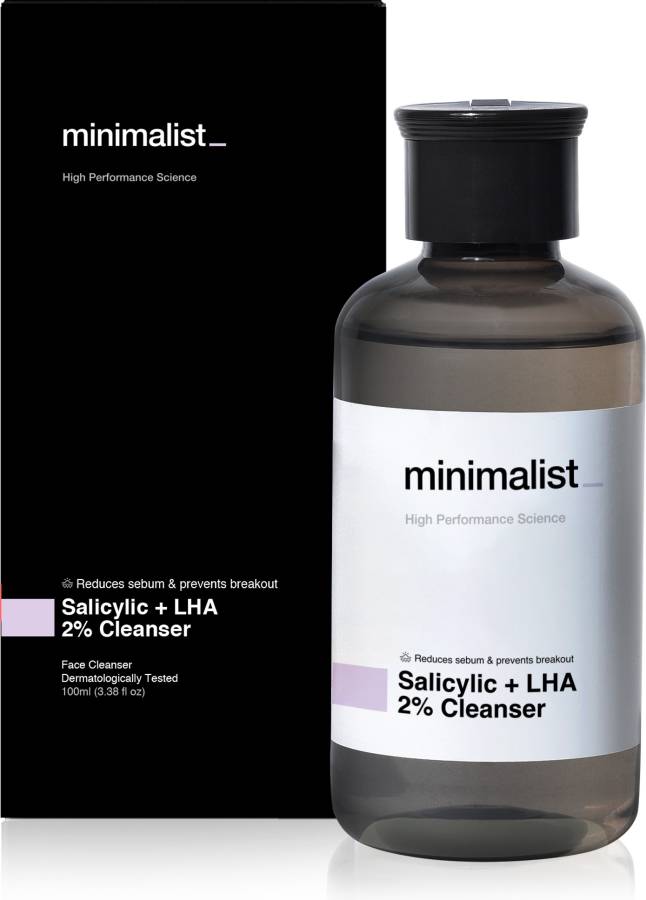 Minimalist 2% Salicylic Acid Face Wash with LHA For Oil Control |Anti-Acne Face Cleanser For Men & Women Price in India