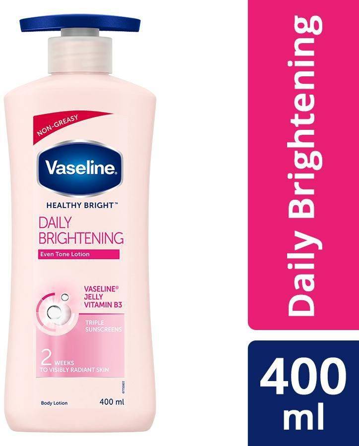 Vaseline Healthy Bright Daily Brightening Even Tone Lotion Triple Sunscreens Price in India