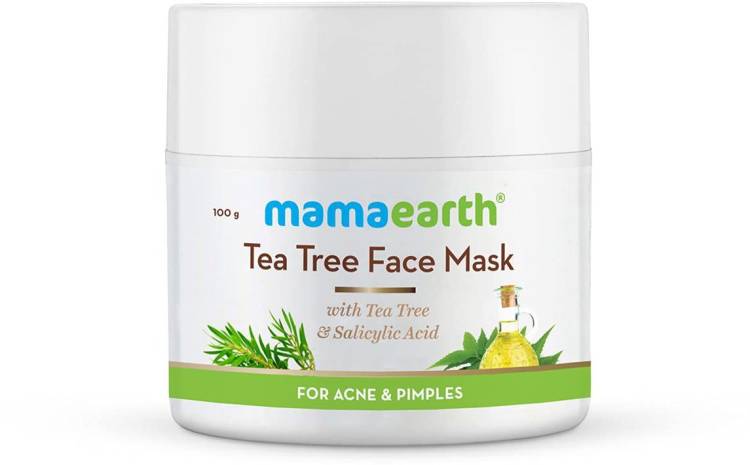 MamaEarth Tea Tree Face Mask for Acne, with Tea Tree for Acne & Pimples Price in India