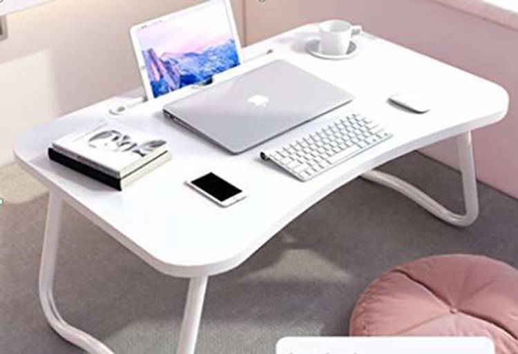 S TOYS HOUSE Study Table/Bed /Foldable/Non-Slip Wood Portable Laptop Table