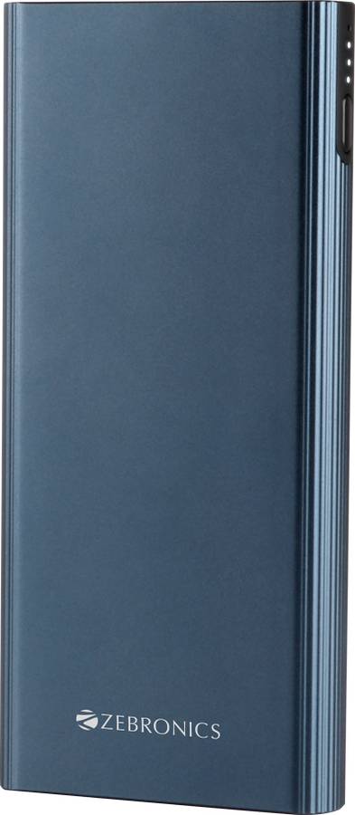 ZEBRONICS 10000 mAh Power Bank (20 W, Fast Charging)