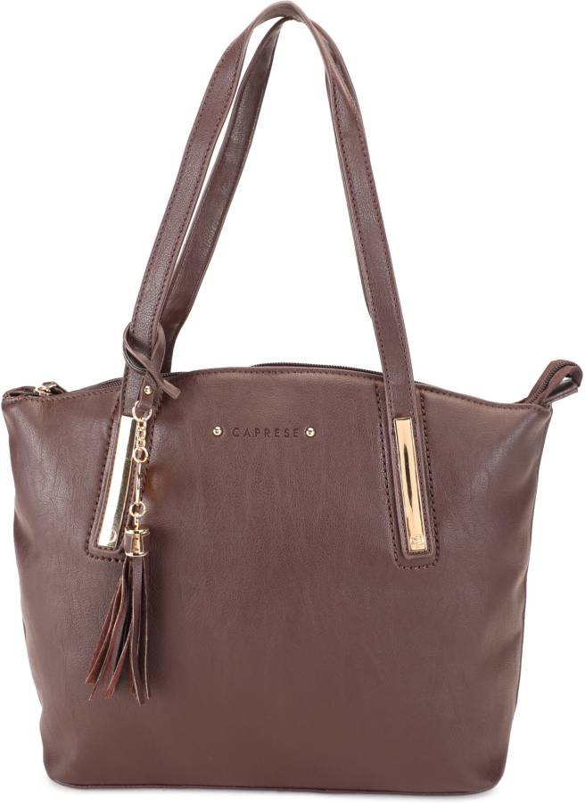 Women Brown Hand-held Bag - Extra Spacious Price in India