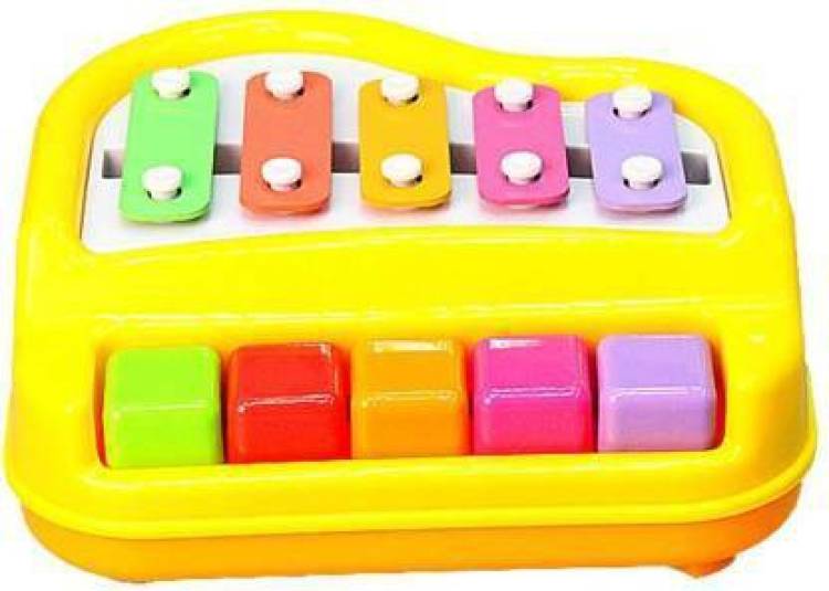 VRUX Beautiful Melody 5 Keys Xylophone Keyboard for Toddlers