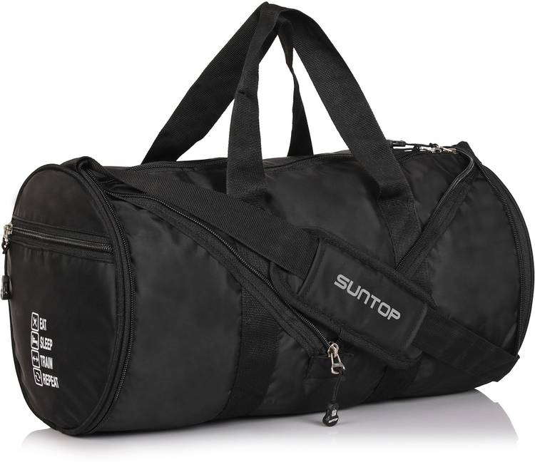 23 L Hand Duffel Bag - Defender 23 Litres Foldable - Black - Regular Capacity