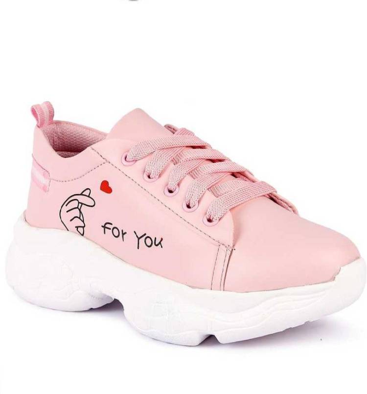 Lace Running Shoes For Girls