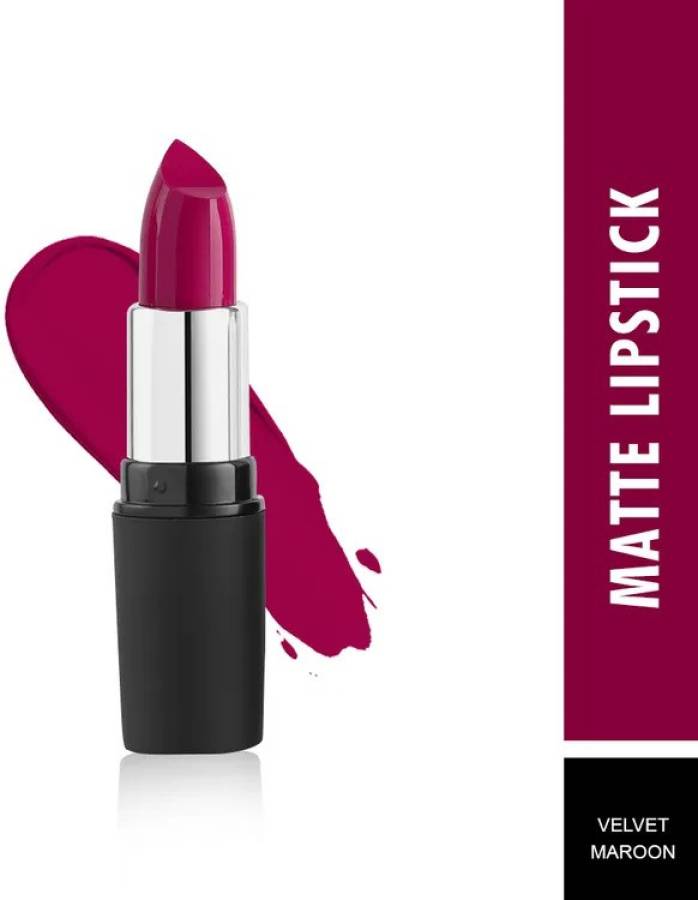 SWISS BEAUTY (223) Velvet Maroon Lipstick Pack of 1 Price in India