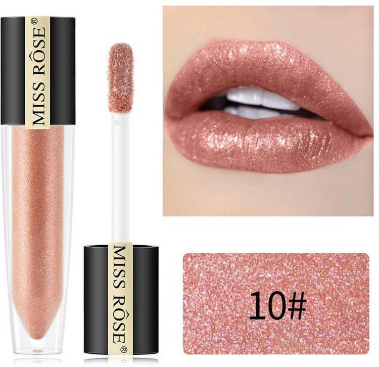 MISS ROSE Shinny Lipgloss (Glitter Lip gloss) Price in India