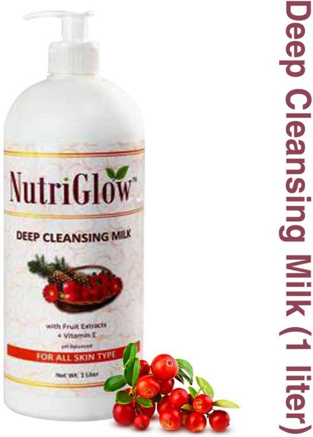 NutriGlow Deep Cleansing Milk with Fruit Extracts & Vitamin E Price in India