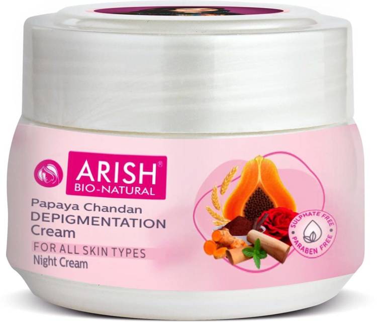 ARISH BIO-NATURAL Papaya Chandan Depigmentation Cream Price in India