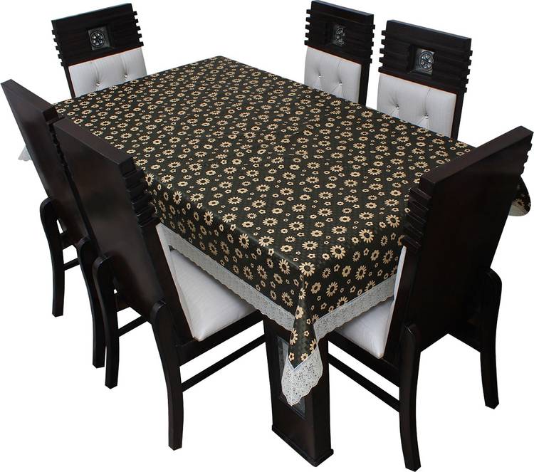 Star Weaves Printed 6 Seater Table Cover