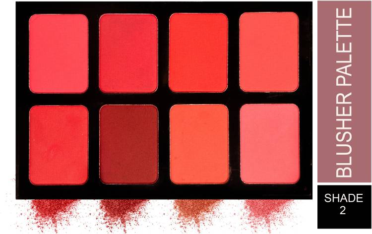 London Girl Ultra Blusher Palette 8 Color (Shade-02) Price in India