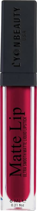 Lyon Beauty Matte Lipstick Ultra Smooth (LB-LG401-Shade-06) Price in India