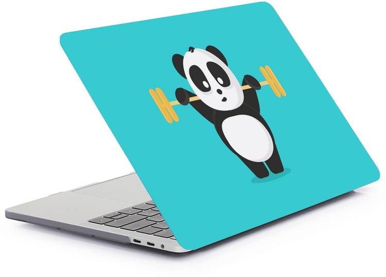 infinity interiors Digitally panda Printed Laptop Skin Back Covers Decal ( Fits 14.1 Inches to 15.6 Inches, Self Adhesive Vinyl)_166 Vinyl Laptop Decal 15.6