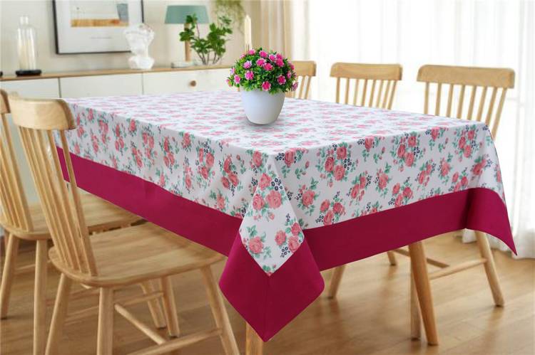 Flipkart SmartBuy Floral 6 Seater Table Cover