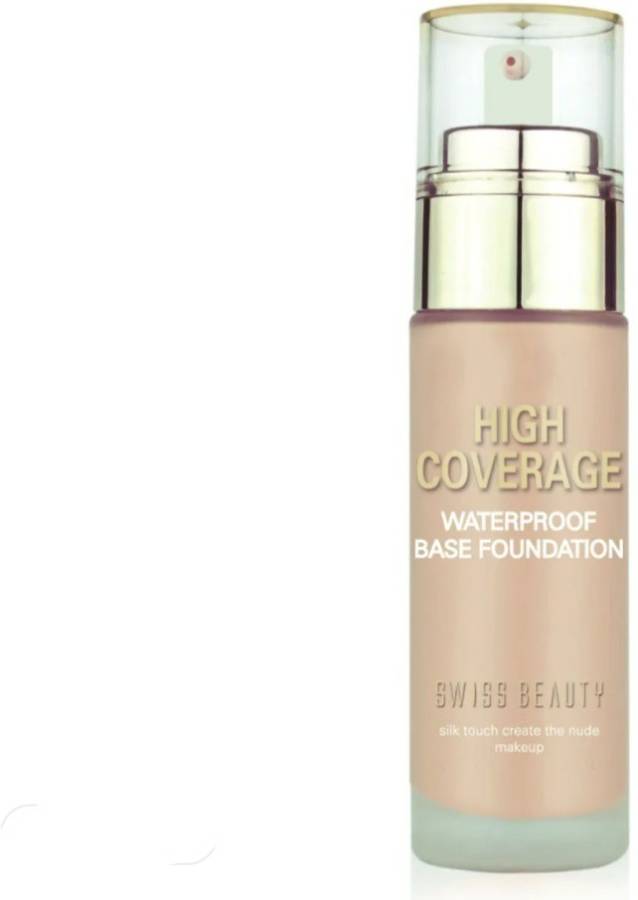 SWISS BEAUTY High Coverage Foundation Waterproof Foundation Price in India