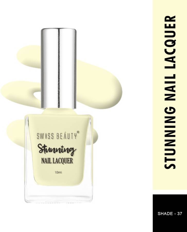 SWISS BEAUTY Stunning Nail Polish (SB-105-37) | Long Lasting | Cr�me Skin Price in India