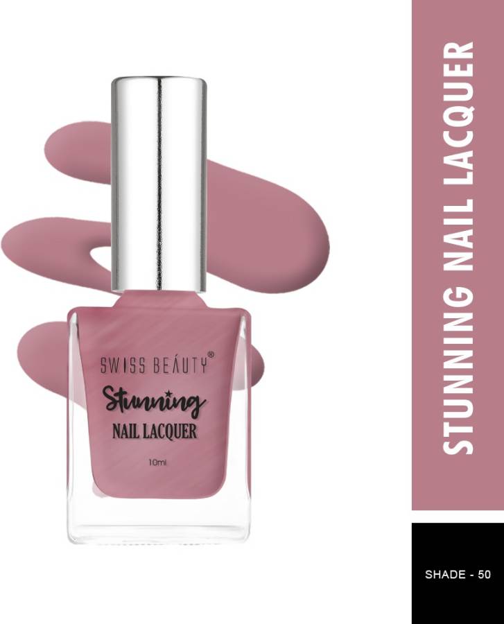 SWISS BEAUTY Stunning Nail Polish (SB-105-50) | Long Lasting | Windy City Price in India