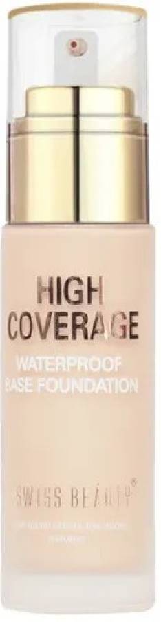 SWISS BEAUTY Natural Nude High Coverage Water Proof Base Foundation (N0-4) Pack of 1 Foundation Price in India