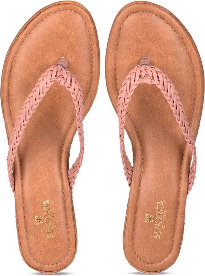 Women ELIZA-3 Pink Flats Sandal Price in India