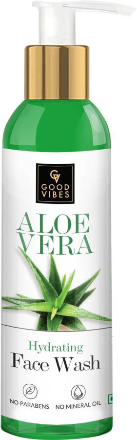 GOOD VIBES Hydrating  - Aloe Vera Face Wash Price in India