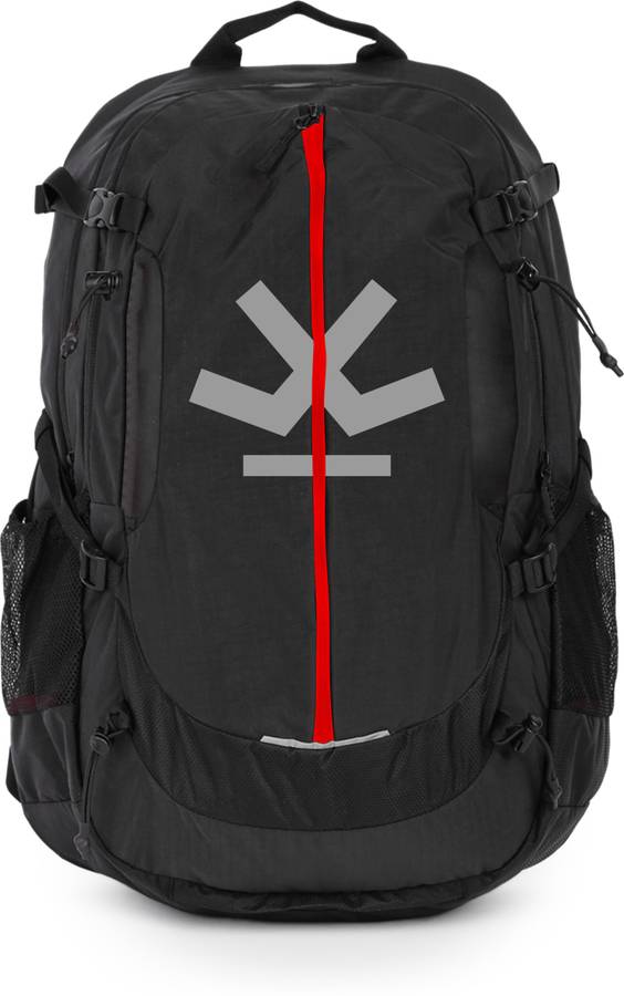 Large 45 L Laptop Backpack HUSTLE 45 Pro with Reflective Logo and Rain Cover