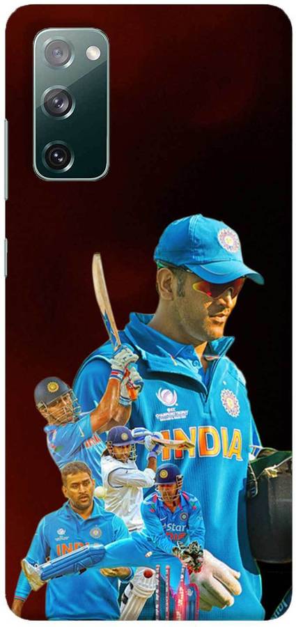 NDCOM Back Cover for SAMSUNG Galaxy S20 FE MS Dhoni Maahi Thala Printed