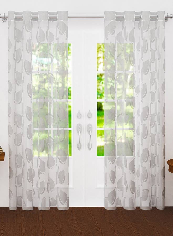 Story@home 215 cm (7 ft) Polyester Door Curtain (Pack Of 2)