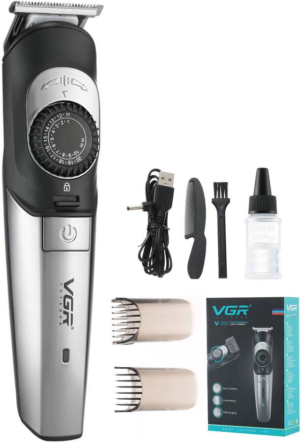 VGR V-088 Professional Hair Clipper  Runtime: 90 min Trimmer for Men