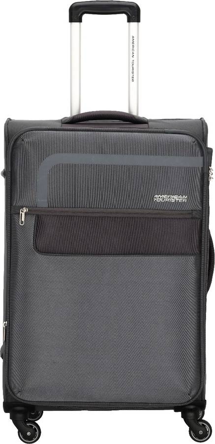 Small Cabin Luggage (56 cm) - GENEVA SPINNER 56CM DARK GREY - Grey