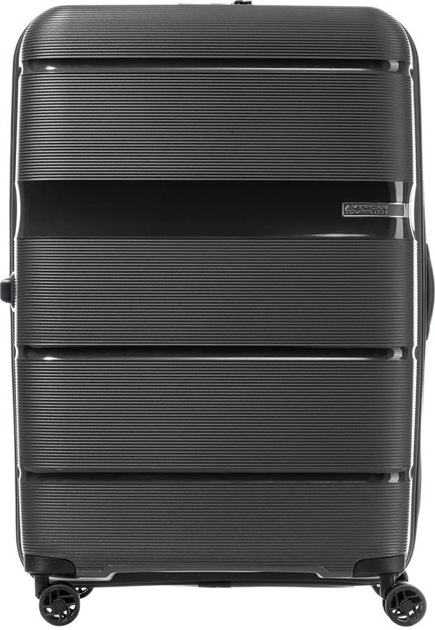 Medium Check-in Luggage (66 cm) - Linex Spinner 66/24 TSA-Black - Black