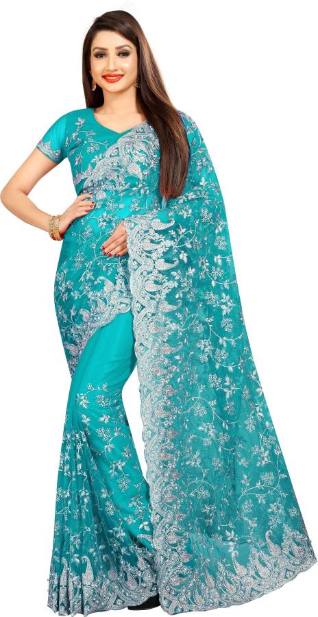Printed Bollywood Net Saree Price in India
