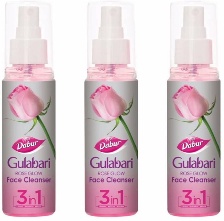Dabur Gulabari Rose Glow face Cleanser : Cleanse , Moisturise , Refresh Makeup Remover Price in India
