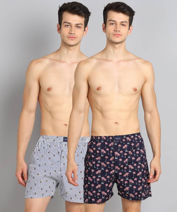 Striped Men Multicolor Boxer Shorts