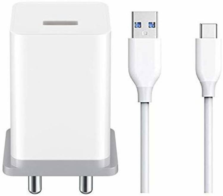 Tankit Fast Charger For Samsung Galaxy S10+ Plus Charger Original Like Adapter Wall Charger | Type-C Charger Cable Fast Charging Mobile Charger 2.4 A Mobile Charger with Detachable Cable