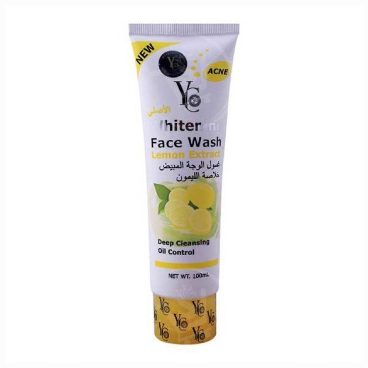YC Whitening face wash Lemon extract Face Wash Price in India