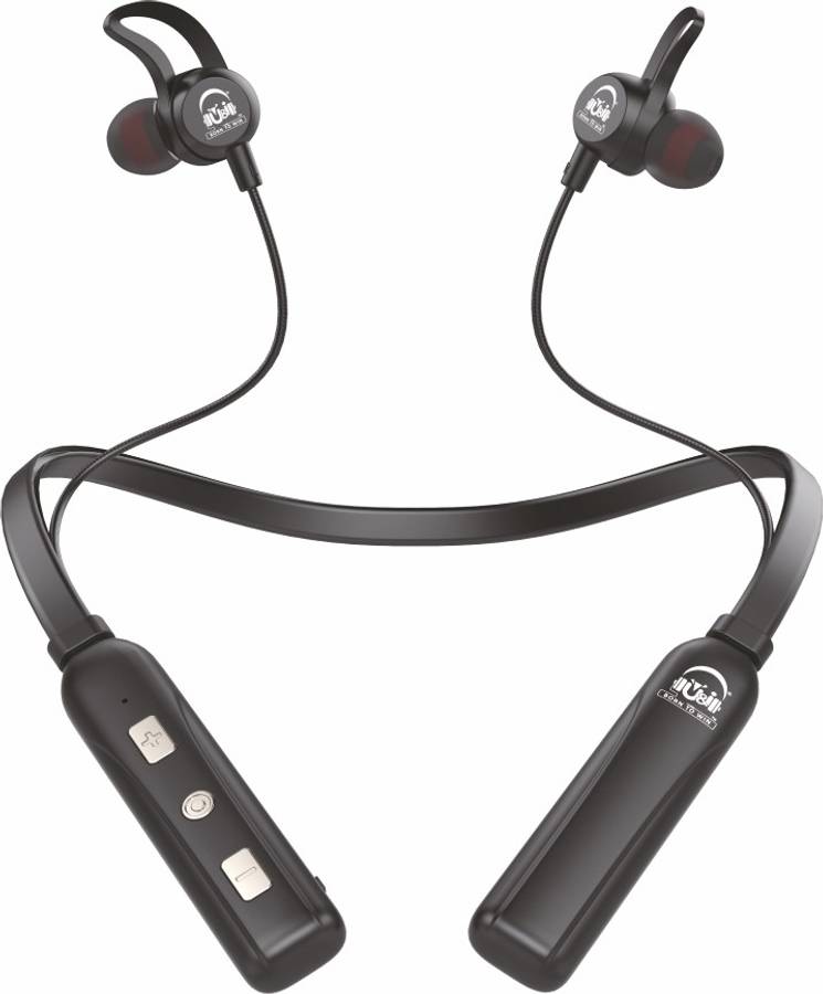 U&I Crash Series Neckband with 30hours Playtime Bluetooth Headset