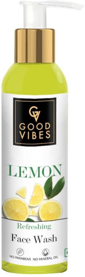 GOOD VIBES Lemon Refreshing  Face Wash Price in India