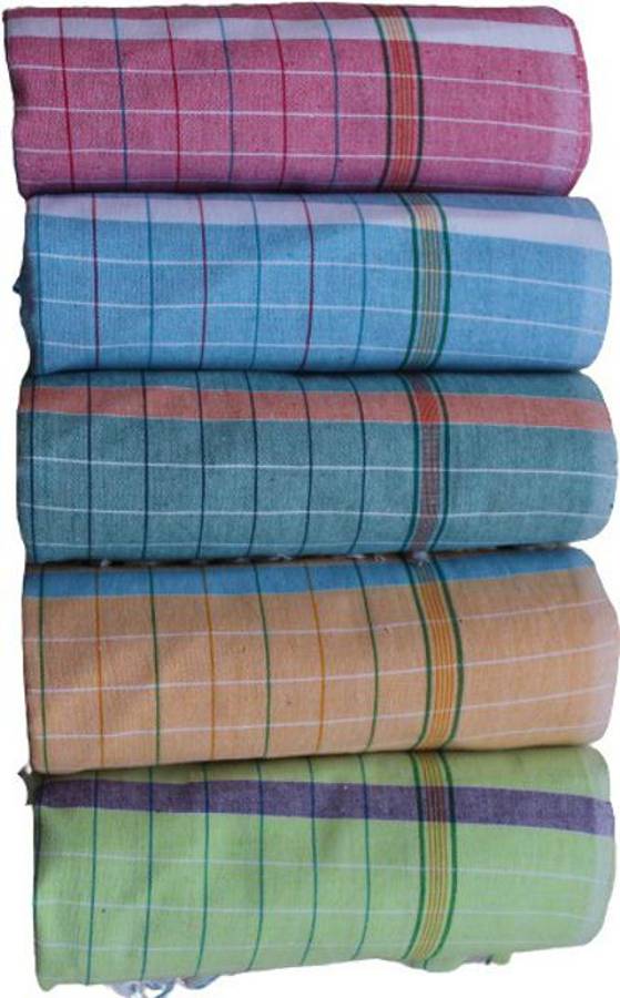 GOPAL HANDLOOMS Cotton 500 GSM Bath Towel Set